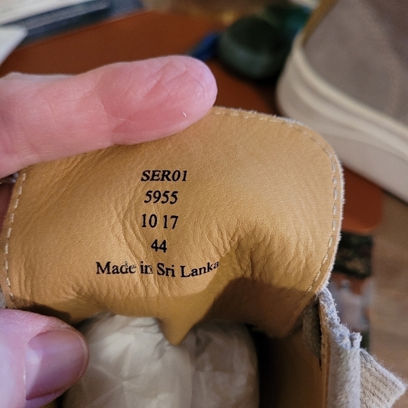 Hudson London mens suede high tops- 44 - Picture 4 of 8